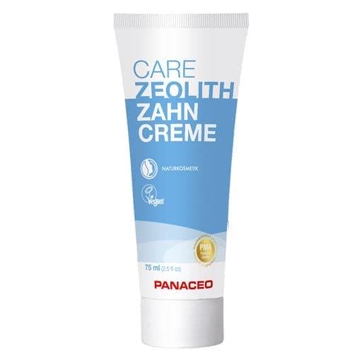 Care Zeolite Toothpaste, dental care with organic mint oil, aloe vera - UKDorf 