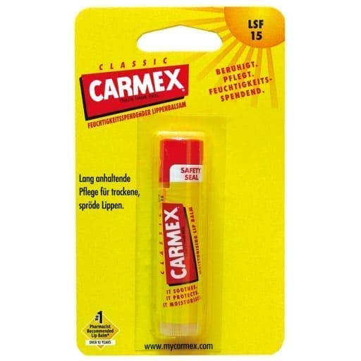 CARMEX lip balm for dry, chapped lips - UKDorf 
