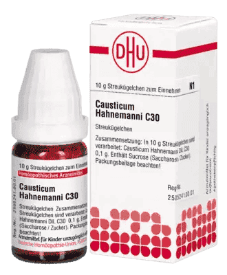 CAUSTICUM HAHNEMANNI C 30, burns, scalds, muscle weakness, seizures - UKDorf 