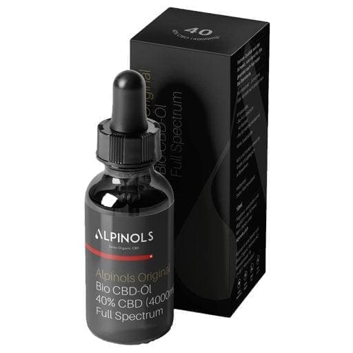 CBD oil, ALPINOLS Original Organic CBD Oil Fullspectrum 40% - UKDorf 