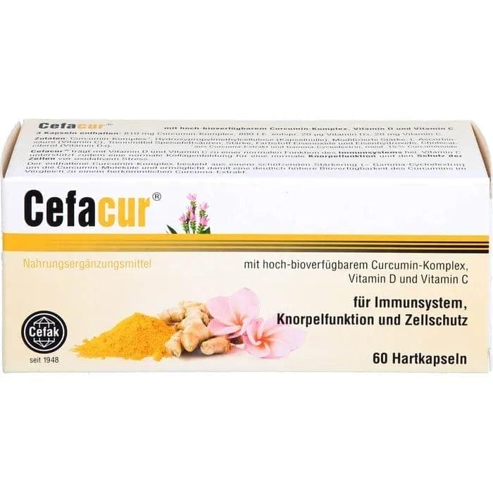 CEFACUR, curcumin complex, vitamin D3 and vitamin C - UKDorf 