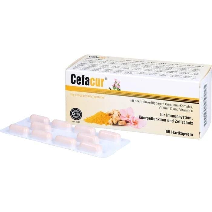 CEFACUR, curcumin complex, vitamin D3 and vitamin C - UKDorf 