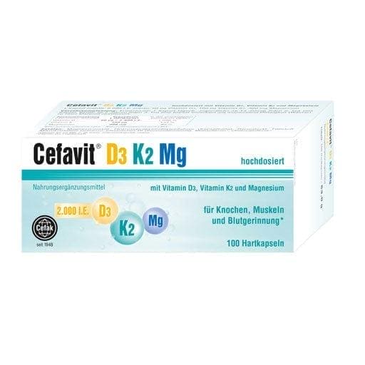 CEFAVIT D3 K2 Mg 2,000 IU hard capsules - UKDorf 
