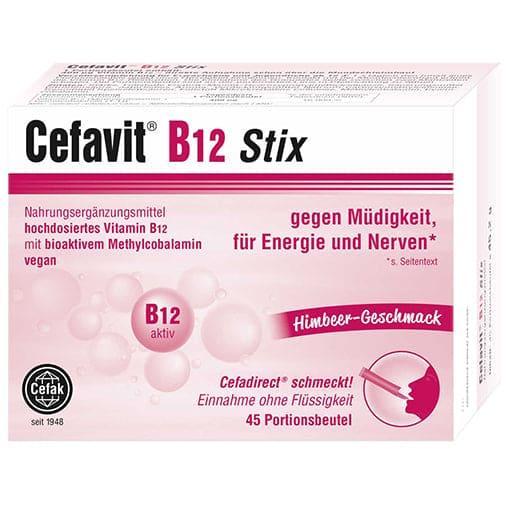 CEFAVIT Vitamin B12 Stix granules - UKDorf 