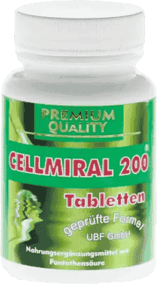 CELLMIRAL 200, vinegar berry powder, fennel powder, artichoke powder, pantothenic acid - UKDorf 