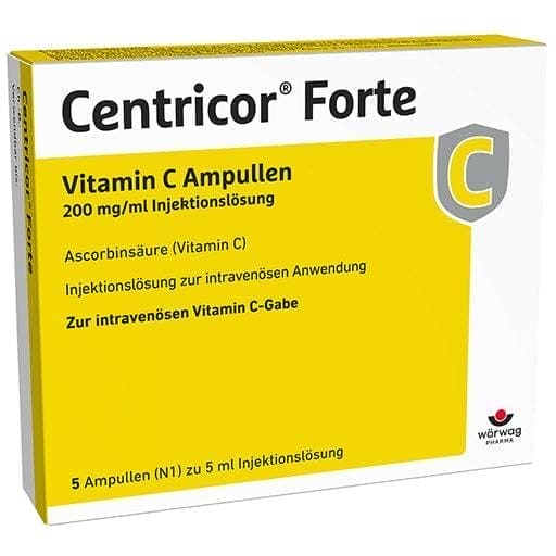 CENTRICOR Forte, Vitamin C ampoule (ampoules) - UKDorf 