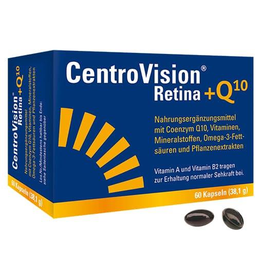 CENTROVISION Retina+Q10 capsules - UKDorf 