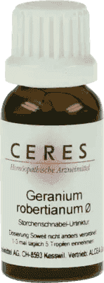 CERES Geranium robertianum, treating upset stomach, nosebleeds in children, nosebleed - UKDorf 