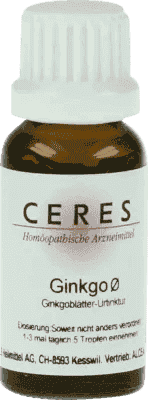CERES ginkgo biloba, dementia, alzheimer's disease, urinary problems - UKDorf 