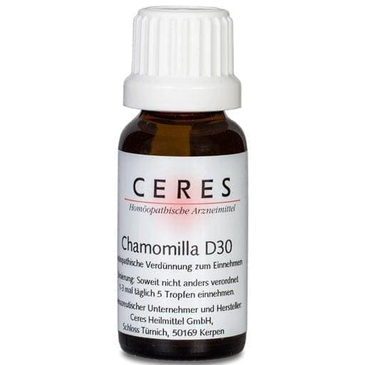 Chamomilla D 30 Dilution, CERES, sensitive nervous system - UKDorf 