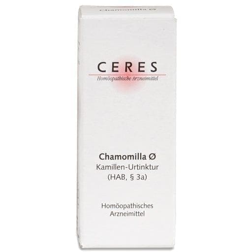 Chamomilla, flatulence, indigestion, diarrhea, anorexia, motion sickness - UKDorf 