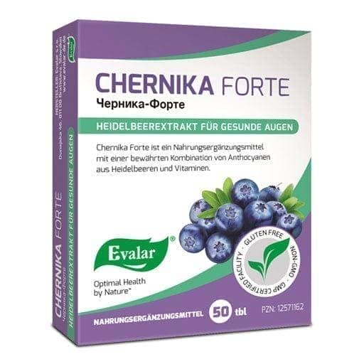 CHERNIKA Forte, blueberry extract for eyes, anthocyanins, anthocyanin - UKDorf 
