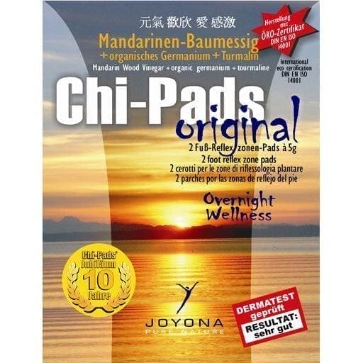 CHI PADS Tangerine tree vinegar foot reflexology pads - UKDorf 