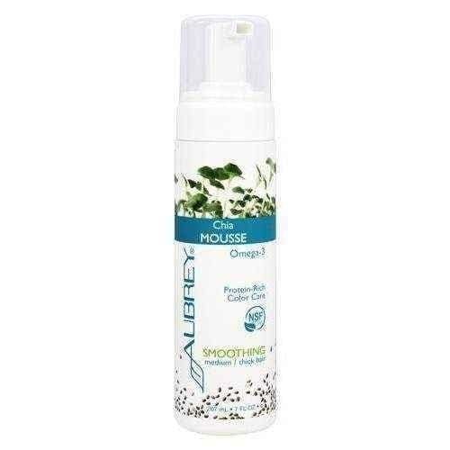 Chia Smoothing Foam strengthening shine, smoothing and easy combing of hair 207ml UK