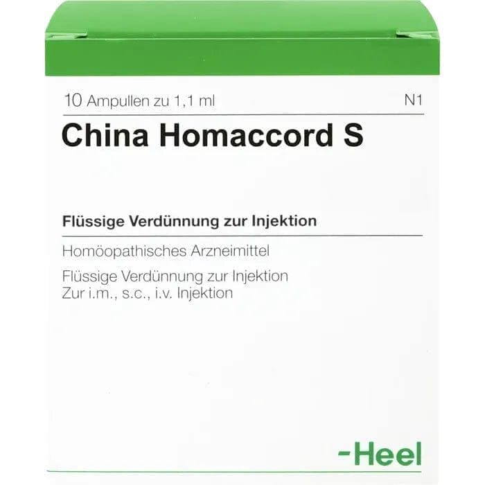 CHINA HOMACCORD S, constant headache tiredness and dizziness, weak, debility - UKDorf 
