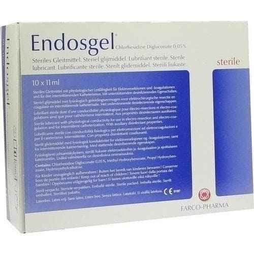 Chlorhexidine digluconate, Sterile lubricant, ENDOSGEL