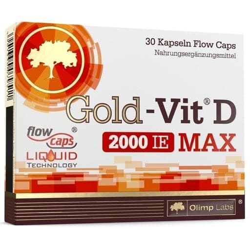 cholecalciferol, vitamin D, GOLD-VIT D Max Capsules - UKDorf 