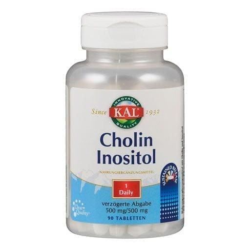 CHOLINE bitartrate & INOSITOL 500 mg tablets - UKDorf 