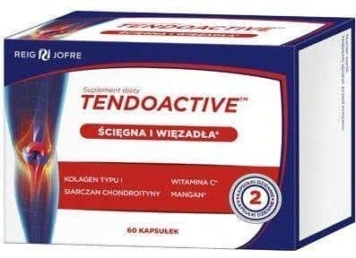 Chondroitin sulfate, hydrolysed collagen type I, vitamin C, Tendoactive - UKDorf 