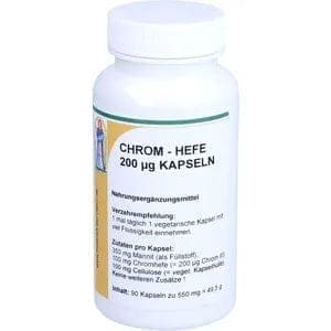 Chromium, (CHROME), 200 μg, brewers yeast with chromium UK