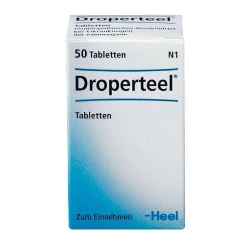 Chronic bronchitis, DROPERTEEL tablets 50 pcs - UKDorf 