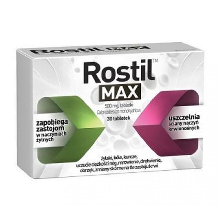 Chronic venous insufficiency circulation, Rostil Max - UKDorf 