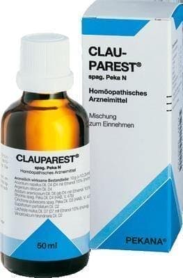 CLAUPAREST drops 50 ml Arnica montana, Ruta graveolens UK