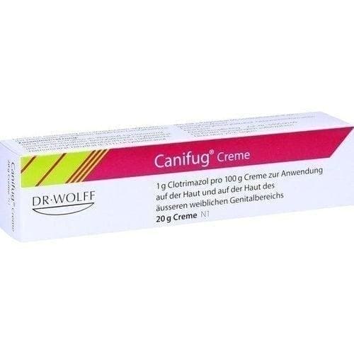 Clotrimazole, CANIFUG cream, dermatophytes, yeasts, Malassezia furfur, mycoses - UKDorf 