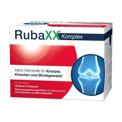 Collagen hydrolyzate, glucosamine, chondroitin sulfate, hyaluronic acid, RUBAXX complex powder bag - UKDorf 