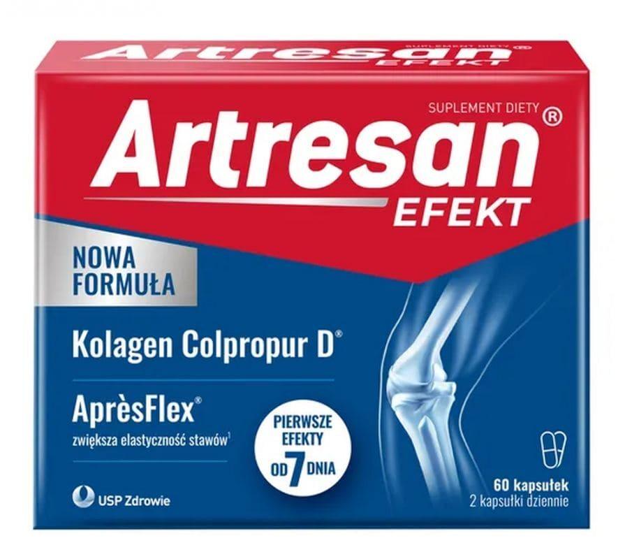Collagen supplements, Artresan Effect 60 capsules - UKDorf 