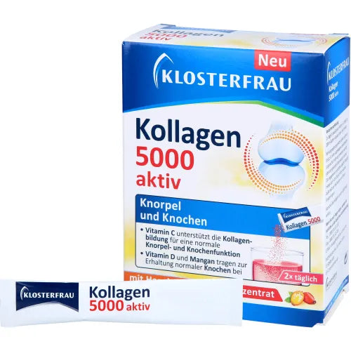 collagen hydrolysate, Collagen 5000 active granulate sticks 20 pieces