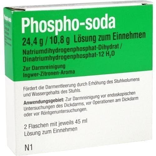 Colon cleanser, sodium dihydrogen phosphate, PHOSPHO-soda - UKDorf 