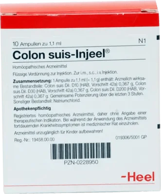 COLON SUIS Injeel ampoules - UKDorf 