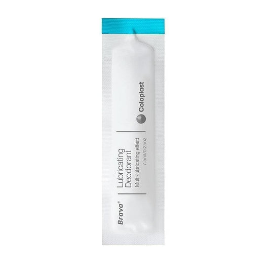 Coloplast BRAVA odor neutralizing lubricant ostomy care UK