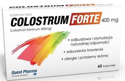 Colostrum Forte 400mg, Weakness, chronic fatigue, Eczema, skin changes - UKDorf 