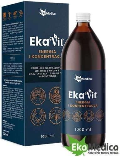 Concentration, Memory, EkaMedica Ekavit Energy and Concentration Liquid - UKDorf 