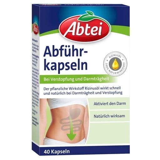 constipation, castor oil, ABBEI laxative capsules SN capsules - UKDorf 