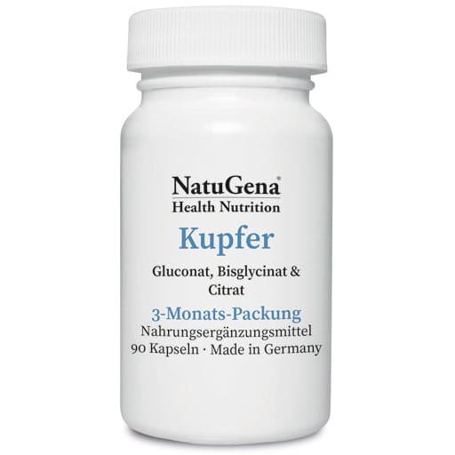 Copper Gluconate, Bisglycinate, Citrate, COPPER CAPSULES - UKDorf 