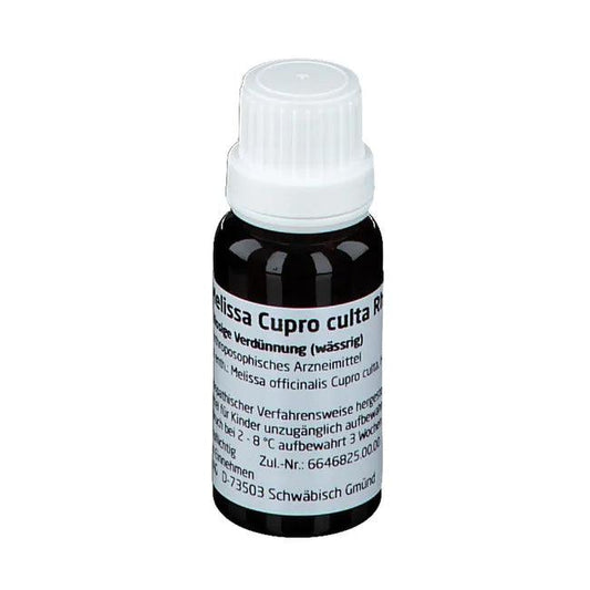 Cramps in the gastrointestinal tract, MELISSA CUPRO culta RH D 3 Dilution - UKDorf 