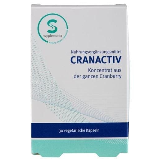 Cranberry, bladder and urinary tract, CRANACTIV capsules - UKDorf 