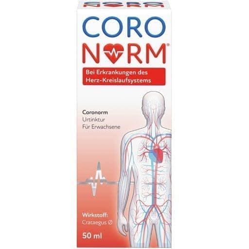 Crataegus, Cardiovascular problem, CORONORM drops - UKDorf 