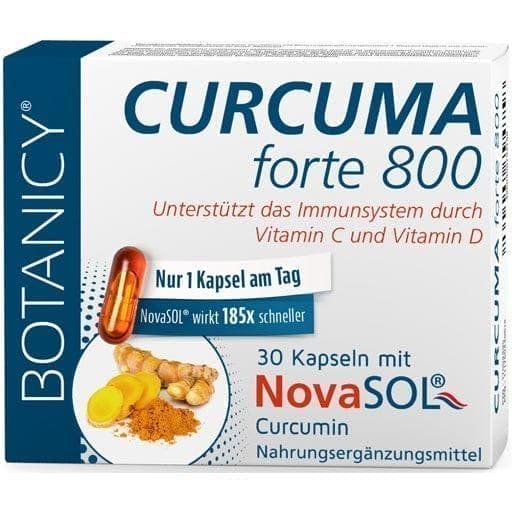 CURCUMA FORTE 800 with NovaSol Curcumin capsules to buy - UKDorf 