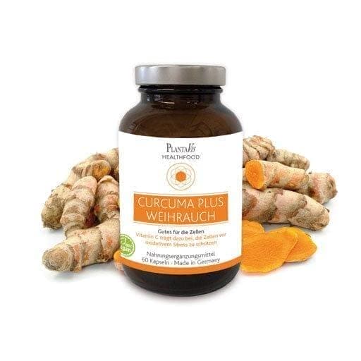 CURCUMA PLUS incense, frankincense, turmeric capsules - UKDorf 