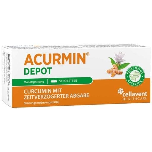 Curcumin, ACURMIN Depot gastro-resistant tablets - UKDorf 
