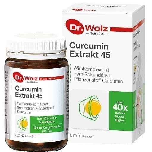 CURCUMIN EXTRACT 45 Dr.Wolz capsules