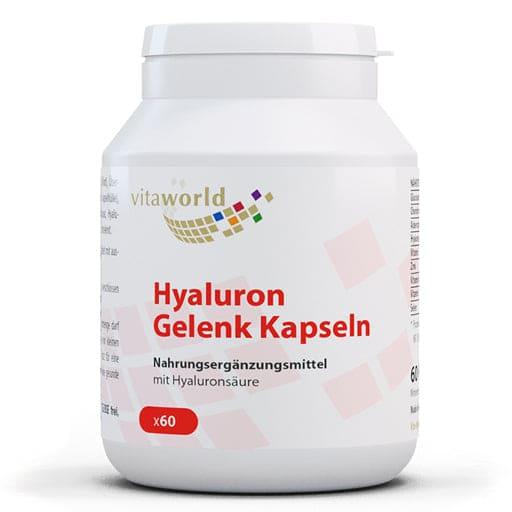 D-glucosamine sulfate (vegan), chondroitin sulfate (beef), HYALURON JOINT capsules - UKDorf 