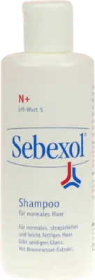 Damaged hair, SEBEXOL N+ Shampoo, acne, pimples, blackheads - UKDorf 