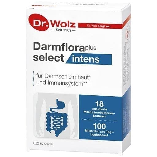 DARMFLORA plus select intense, Lactobacillus acidophilus UK