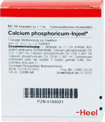 Debility, mental exhaustion, CALCIUM PHOSPHORICUM INJEEL ampoules - UKDorf 