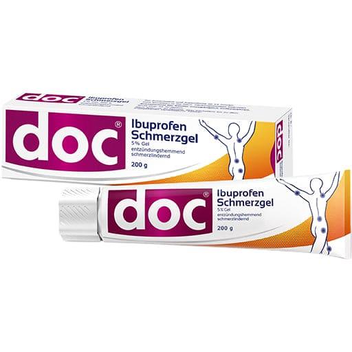 Deep relief joint pain gel, DOC IBUPROFEN pain gel 5% - UKDorf 